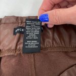 Faux Leather Shorts M Brown Size M Photo 8
