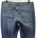 a.n.a  Straight Leg Raw Hem Mid Rise Medium Wash Blue Jeans Womens 12 Photo 5