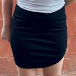 Forever 21 Black Bodycon Mini Skirt Photo 0