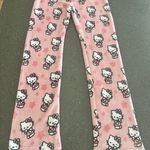 Hello Kitty  Pink Cartoon Pajama Bottoms size M junior Photo 5