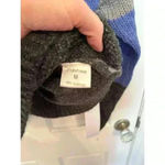 Urban Outfitters Outfitters Lumiere Blue/Gray Crew Neck Colorblock Sweater size M NWT Photo 4