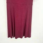 Boden USA Boden Alexis Jersey Dress Size 8 Burgundy Wine Photo 4