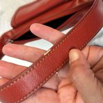 Jones New York  Vintage Red leather purse shoulder bag Photo 9