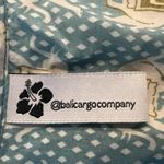 Bali Cargo Company Women’s Dress Elephant Print Bohemian Medium EUC Blue Photo 4