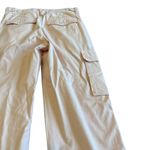 Madewell Garment Dyed Low Slung Straight Cargo Pants Pocket Pink Size 27 Women's Photo 8