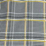 Christopher & Banks  Plaid Jacket Size L Large Stretch Lightweight Black White Go Photo 3