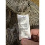 Susan Graver Women Open Front Size XS Lightweight Cardigan Long Sleeve Metallic Photo 9