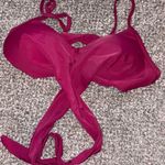Maroon Bikini Top Red Size M Photo 1
