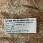 Maniju Floral Sleeveless Tiered Mermaid Style Skirt Prom Dress Size Medium NWT Photo 7