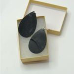 Starry Night Teardrop Earrings NWOT Blue Photo 1