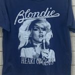 Love Tribe  Blondie Heart of Glass Blue Graphic T-Shirt size M Photo 6