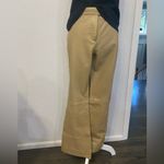 Tommy Hilfiger Vintage Y2K Tan Leather Bootcut Pants trousers NEW sz 12 Photo 1