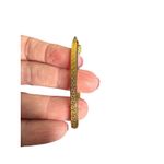 Versace  NWT Brass Medusa Heart Hoop Earrings in Original Box Photo 9