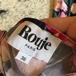 ROUGE PARIS Tulip Daria Midi‎ Dress Size 36 Black Photo 4