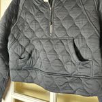 Lululemon Scuba Oversized Quilted Half Zip Black Size XS/S Photo 5