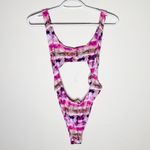 Chloe Rose Sun Chaser tie dye one piece swimsuit size M Photo 17