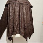 Dress to kill faux suede asymmetrical top :box002: Brown Size undefined Photo 6