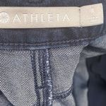 Athleta Womens Navy Blue Denim Dark Wash 5-Pocket Design Skinny Jeans Size 4 Photo 2