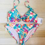 NEW Maree Maree ring 2 piece swim Pink Size 6 Photo 1