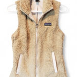 Patagonia Women's Beige Fleece Vest Photo 0