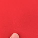 LAST TANGO Sleeveless Long Tunic Top/Mini Dress with Asymmetrical Hem Red Photo 2