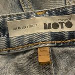 Topshop Moto top shop Nordstrom distress blue cut off jean shorts size 8 W30 Photo 1