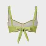 BERLOOK Green Backless Underwire Bikini Top AND Low Waisted Bikini Bottom 20 Size L Photo 10