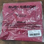 NWT Ruby Ribbon Sleek Shape Tank Rustic Red Smoothing Shaping Top Size 44 Photo 1