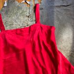 American Vintage  Red Silk Tank Top Photo 1