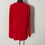Isabel Maternity sz S long‎ sleeve crew neck Santa Baby T Photo 4