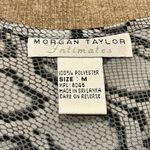 Morgan Taylor Vintage  Intimates Snake Print Slip Dress - Size Medium Photo 8