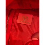 Valerie Joseph Red/orange Lace side cut out small dress Photo 4