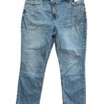 Abercrombie & Fitch NWT 90s Ultra High Rise Crossover Waist Slim Straight | 18S Photo 1