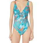 Kenneth Cole NWT Women’s size small key hole plunge one piece Photo 11