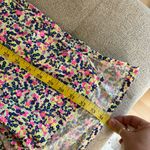 FRANK & ELIEEN Hunter Linen Button Front Dress In Neon‎ Floral Size Small Pink Photo 12