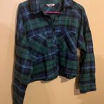 Ci Sono NWT  plaid button down L Photo 2