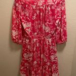 Ba&sh  Pink & White Ulia Floral Wrap Mini Dress Size XS New Without Tag Photo 9