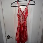 SheIn Pink and White Floral Top Photo 1