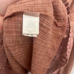 Self Esteem  Mauve Brown Button Crochet Trim Cardigan Size 3x Photo 3