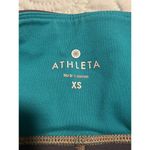 Athleta  Leggings Womens XS Gray Cropped Athleisure Yoga Pants Drawstring Pocket Photo 4