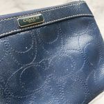 Coach  Wristlet Navy Blue Patent Leather bag Photo 2
