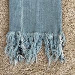 ZARA Frayed Bottom Jeans Photo 2