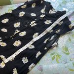 Kate Spade Black Daisy Dot Crepe Romper Photo 8