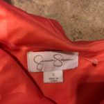 Jessica Simpson Coral flower sleeve one shoulder dress never worn Photo 3