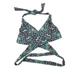 Athleta Monaco Bra Cup Wrap Bikini Underwire Halter, Sz 34D/DD Photo 3