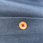 J. McLaughlin  Women’s Navy Cotton Blend Button Down Cardigan Photo 2