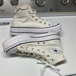 Converse  Women’s Chuck Taylor All Star Lift Sneakers Egret White Color Size 7.5 Photo 8