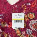 Free People NWT Infinite Love Lace Trim Purple Combo Camisole Size Medium Photo 9
