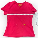 FIGS  Hot Pink Women’s Scrub Top Size Small Photo 2