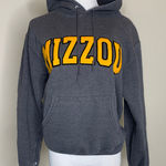 Champion Gray Mizzou Hoodie Sz Small Cotton Blend Photo 0